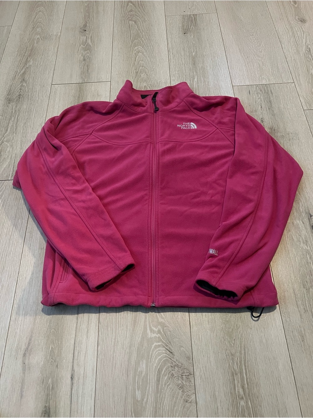 The North Face Women's Magenta Full‑Zip Fleece Jacket